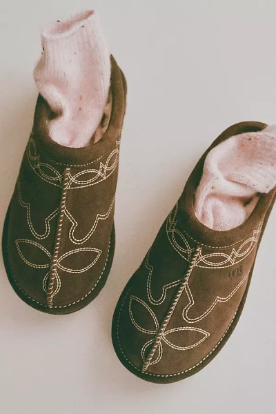 Ugg Tasman Western Slippers In Green