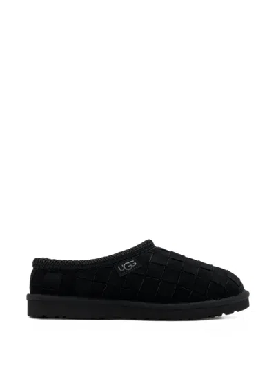 Ugg Tasman Woven Slippers In Black