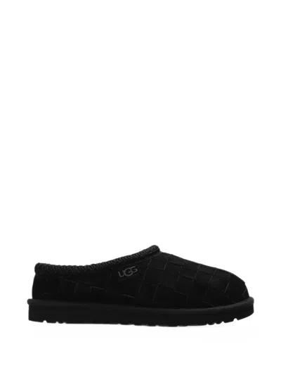 Ugg Tasman Woven Slippers In Black