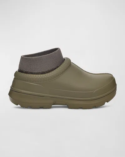 Ugg Tasman X Low Rubber Boots In Burnt Olive