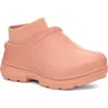 Ugg Tasman X Waterproof Clog In Dark Peach