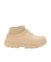 Ugg Tasman X Sherpa And Rubber Slides In Nude