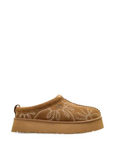 Ugg Tazz Botanic Mules In Brown