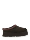 Ugg Tazz Ii Embroidered Shearling Slippers In Brown