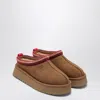 Ugg Tazz Chestnut Suede Slipper In Brown