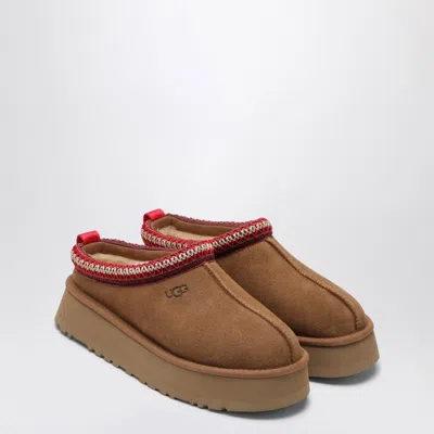 UGG UGG TAZZ CHESTNUT SUEDE SLIPPER