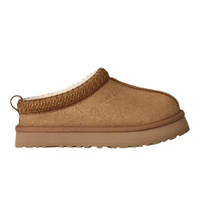 Pre-owned Ugg Tazz Dazzle Kids 'chestnut' | Tan | Kid's Size 4