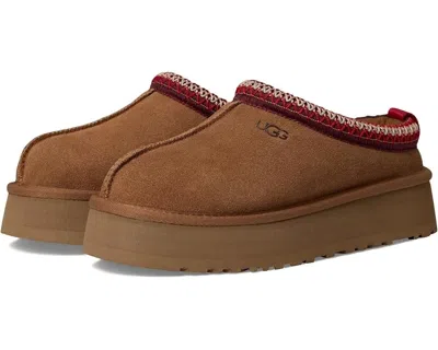 Ugg Tazz Ii 1174471-che Slipper Women Chestnut Suede Round Toe Slip-on Rhs6227 In Brown