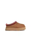 Ugg Biscuit Suede Tazz Ii Slippers In Brown