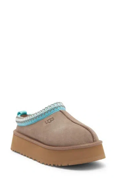 Ugg ® Tazz Ii Genuine Shearling Lined Platform Slipper In Neutral