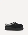 Ugg Tasman Slip-on Shearling Flat Mules In Black