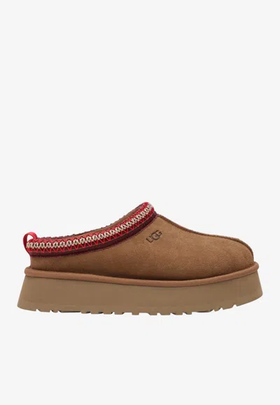 Ugg Tazz Ii Shearling Slippers In Chestnut