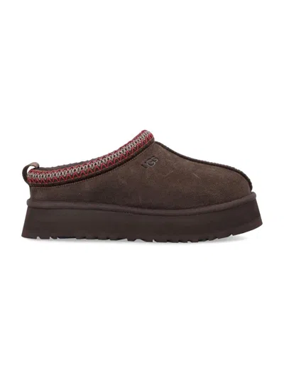 UGG UGG TAZZ II SUEDE PLATFORM MULES