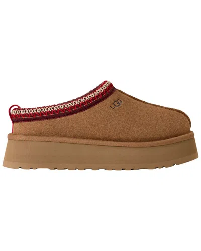 Ugg Tazz Ii 1174471-che Slipper 6 Chestnut Suede Round Toe Slip-on Rhs8109 In Brown