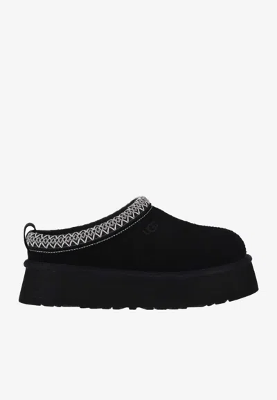 Ugg Tazz Ii Suede Slippers In Black