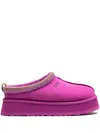 Ugg Tazz Womens Embroidered Slip On Slide Slippers In Pink