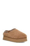 Ugg ® Tazz Maxi Curly Genuine Shearling Platform Slipper In Chestnut