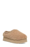 Ugg ® Tazz Maxi Curly Genuine Shearling Platform Slipper In Sand