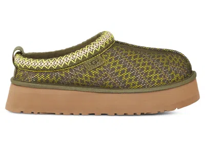 Pre-owned Ugg Tazz Maxi Tasman Slipper (women's) Sneakers In Burnt Olive