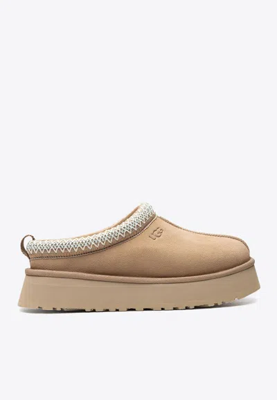Ugg Tazz Platform Mules In Brown