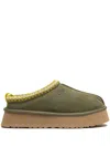 Ugg Tazz Platform Slippers In Green