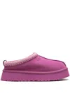 Ugg Tazz Womens Embroidered Slip On Slide Slippers In Pink
