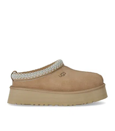 Ugg Tazz Sand Platform Slipper In Neutral