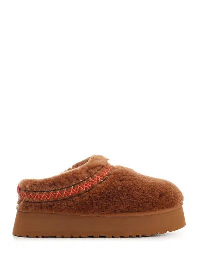 Ugg Tasman Contrast-stitch Slippers In Brown