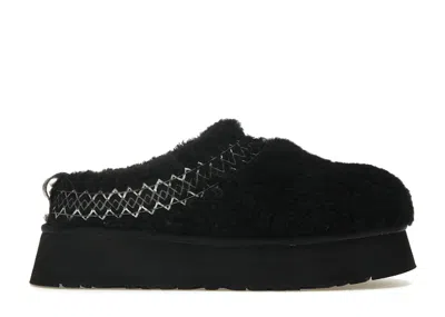 Pre-owned Ugg Tazz Slipper Heritage Braid (women's) Sneakers In Black