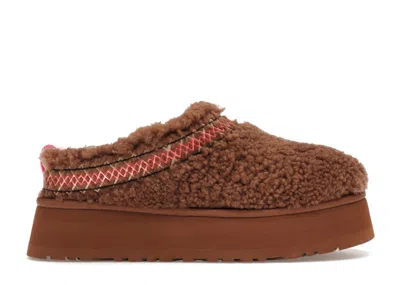 Pre-owned Ugg Tazz Slipper Heritage Braid (women's) Sneakers In Hardwood