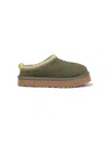 Ugg Girls Suede Tazz Slippers In Green