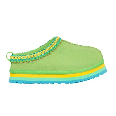 Pre-owned Ugg Tazz Slipper Kids 'green' | Kid's Size 5