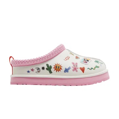 Pre-owned Ugg Tazz Slipper Kids 'pop Sketch' | Pink | Kid's Size 5