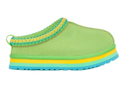Pre-owned Ugg Tazz Slipper (kids) Sneakers In Green