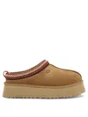 Ugg Tazz Embroidered Shearling Platform Slippers