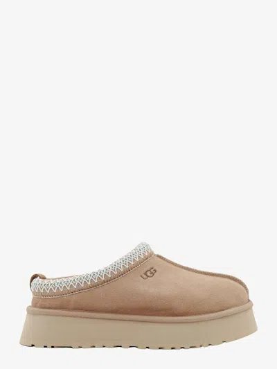 Ugg Tazz Suede Mule In Beige