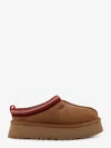 Ugg Tazz Womens Embroidered Slip On Slide Slippers In Brown