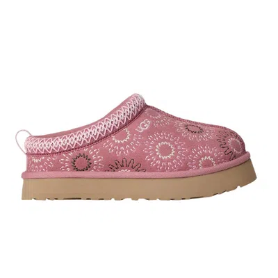 Pre-owned Ugg Tazz Sun Stitch Slipper Kids 'horizon Pink' | Kid's Size 13