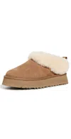Ugg Tazzelle Logo Patch Slippers In Brown