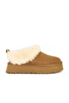 Ugg Tazzelle Logo Patch Slippers In Brown