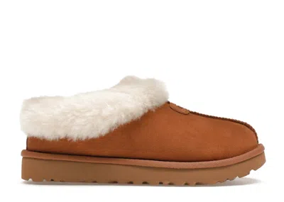 Pre-owned Ugg Tazzette Slipper (women's) Sneakers In Chestnut