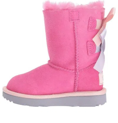 Ugg (td)  Bailey Bow Ii Boot 'pink Icelandic Blue'