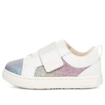Ugg (td)  Rennon Low Shoe 'white Rainbow Glitter'