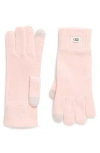 Ugg ® Tech Knit Gloves In Light Pink