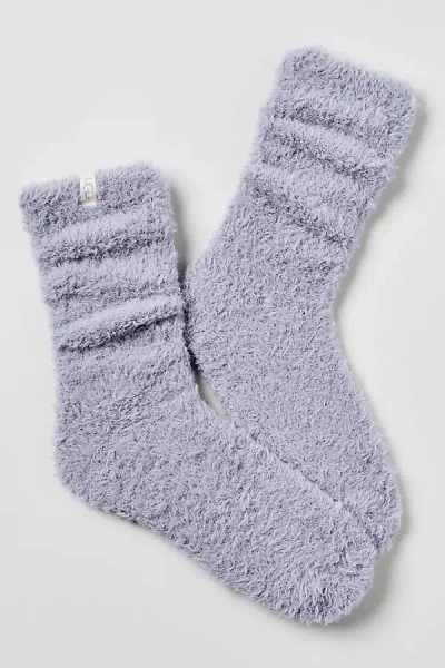 Ugg Teddi Cozy Crew Socks In Grey