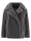Ugg Gertrude Short Teddy Coat Ink