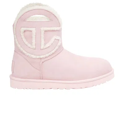 Pre-owned Ugg Teflar X Logo Mini Boot 'pink' | Men's Size 6