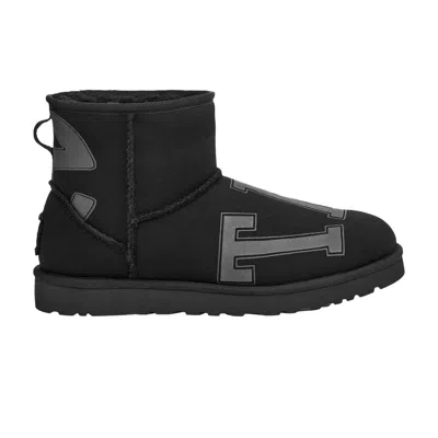 Pre-owned Ugg Telfar X Fleece Mini Boot 'black' | Men's Size 5