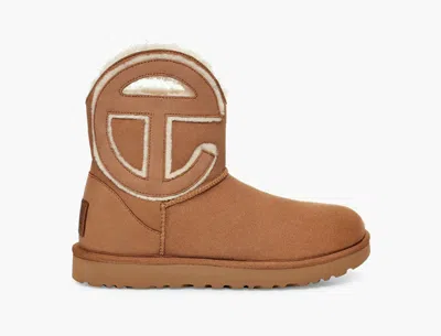 Pre-owned Ugg Telfar X  Chestnut Boots Size M7/w9 In Brown