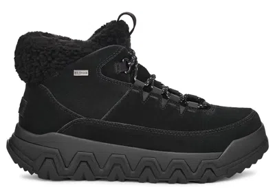 Pre-owned Ugg Terretrail Cozy Lace Boot (women's) Sneakers In Black